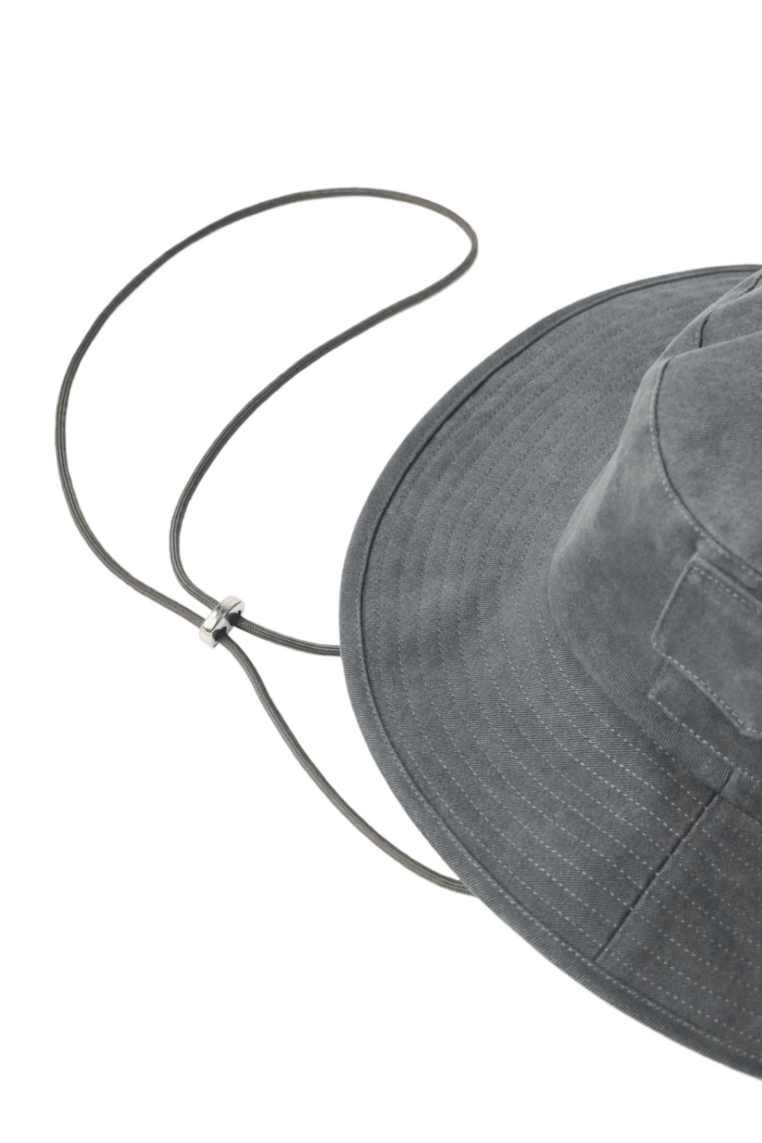 Панама Control, серая. Cерый шнур - изображение 5 из 7