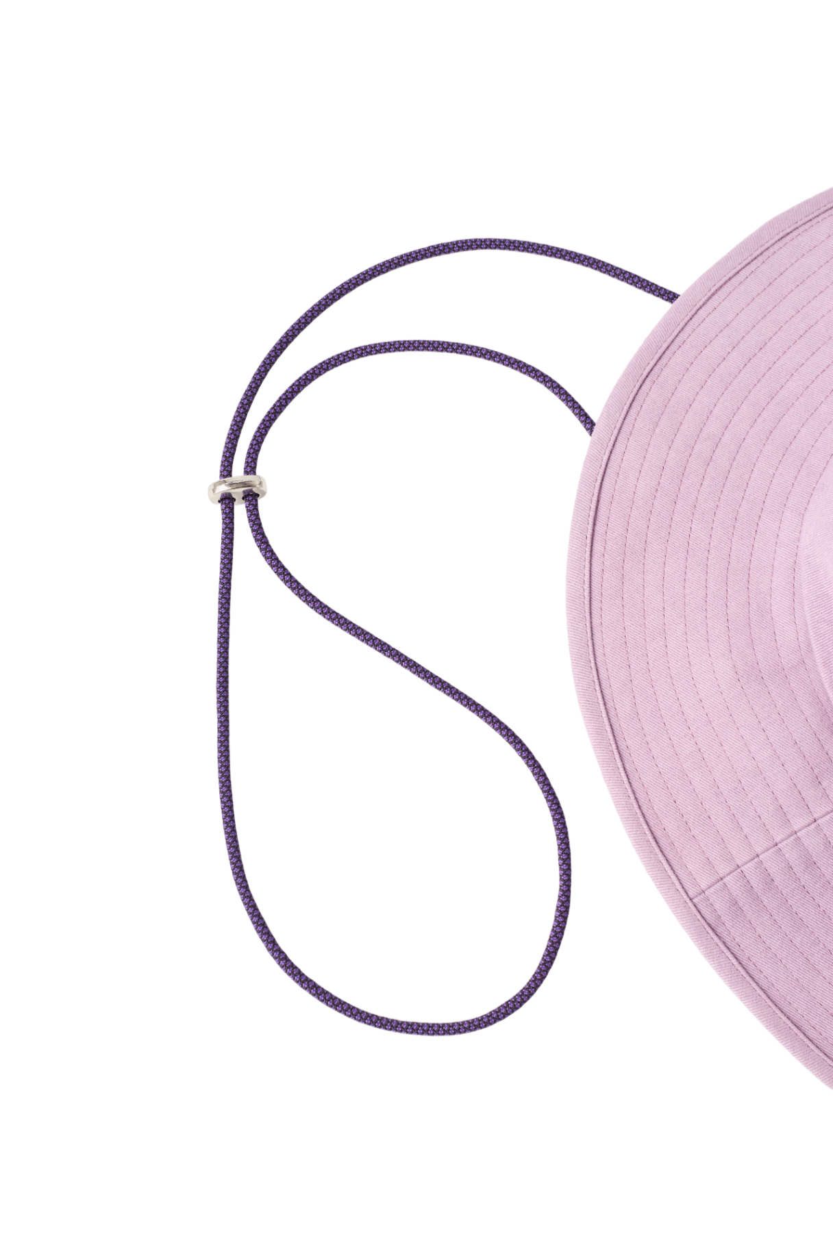 Панама Escape, розовая. Фиолетовый шнур - изображение 5 из 7