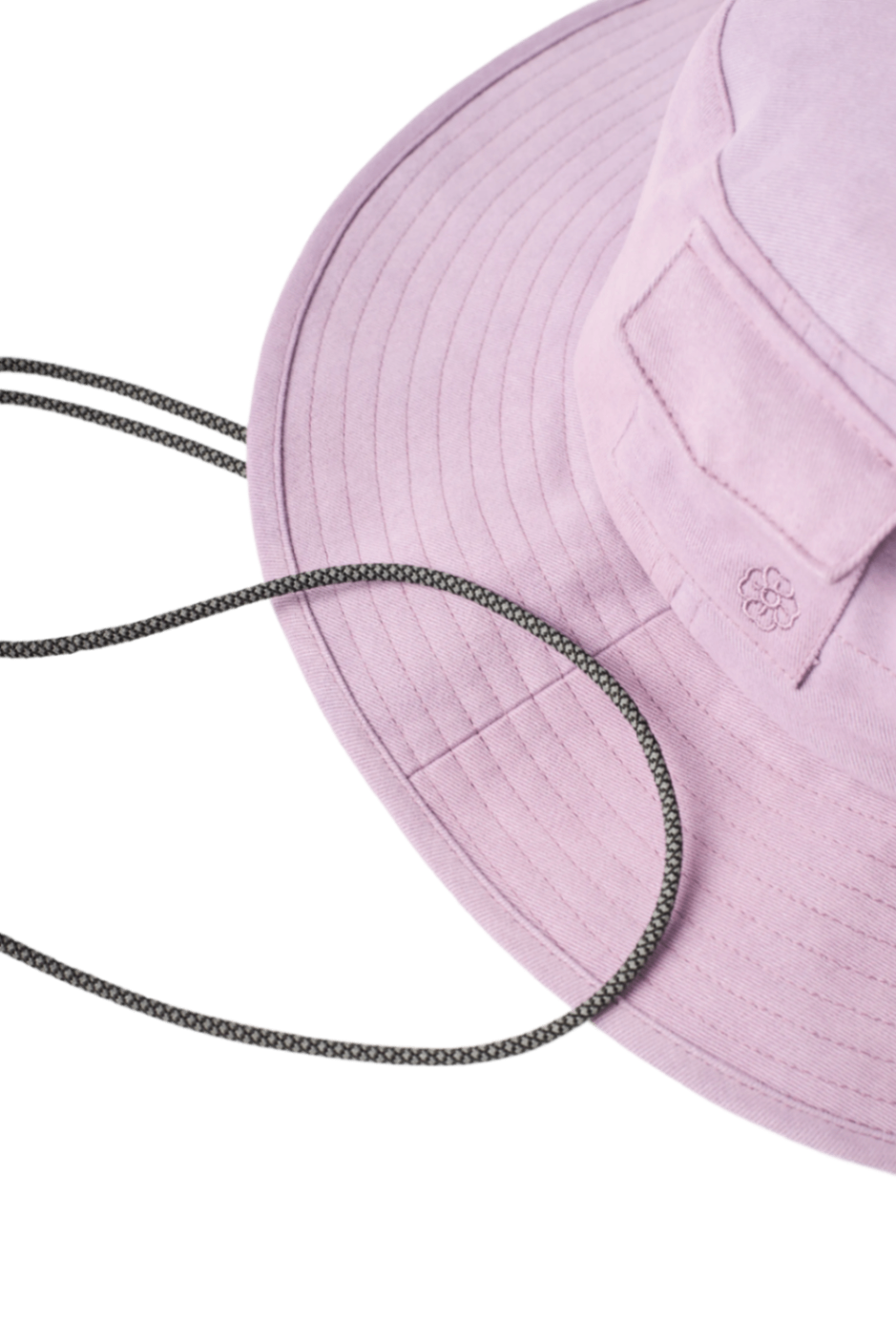 Панама Escape, розовая. Серый шнур - изображение 4 из 6