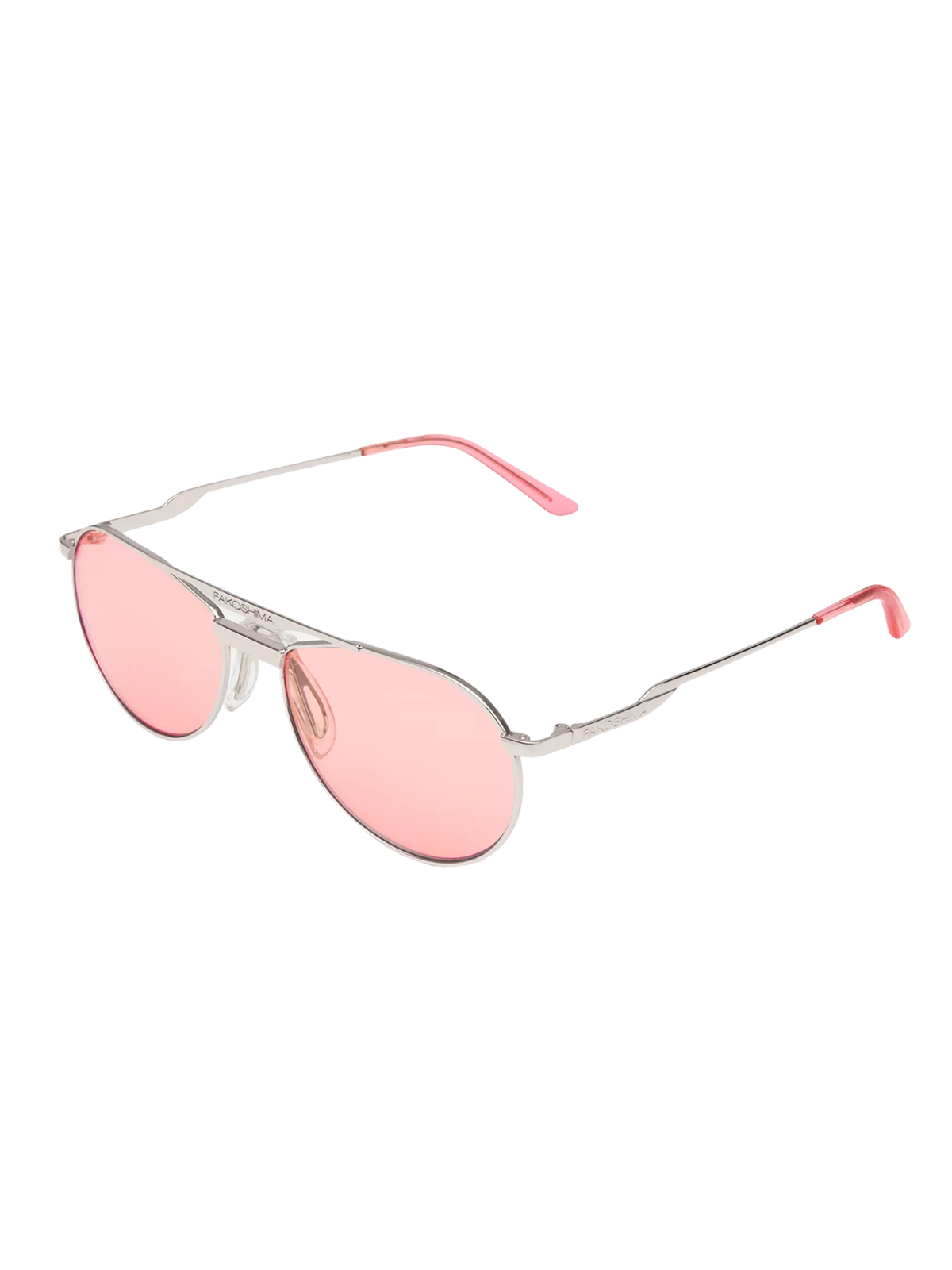 Розовые очки – Точка х Fakoshima, серебряная оправа - изображение 2 из 10