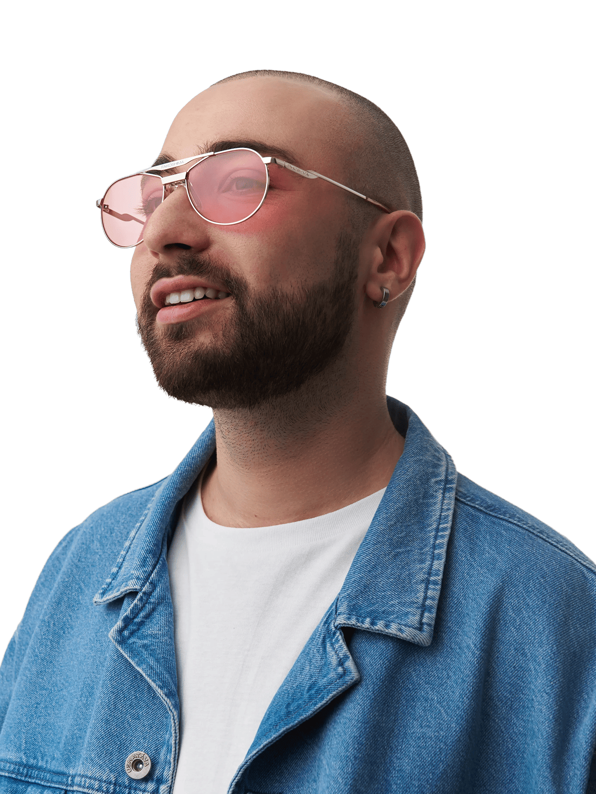 Розовые очки – Точка х Fakoshima, серебряная оправа - изображение 4 из 10