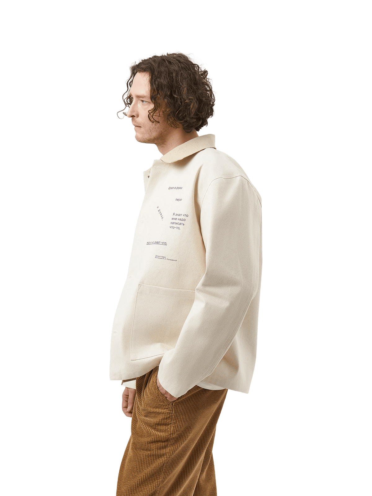 Жакет с цитатой Хармса, Точка х Полка х Liars Collective - изображение 3 из 9