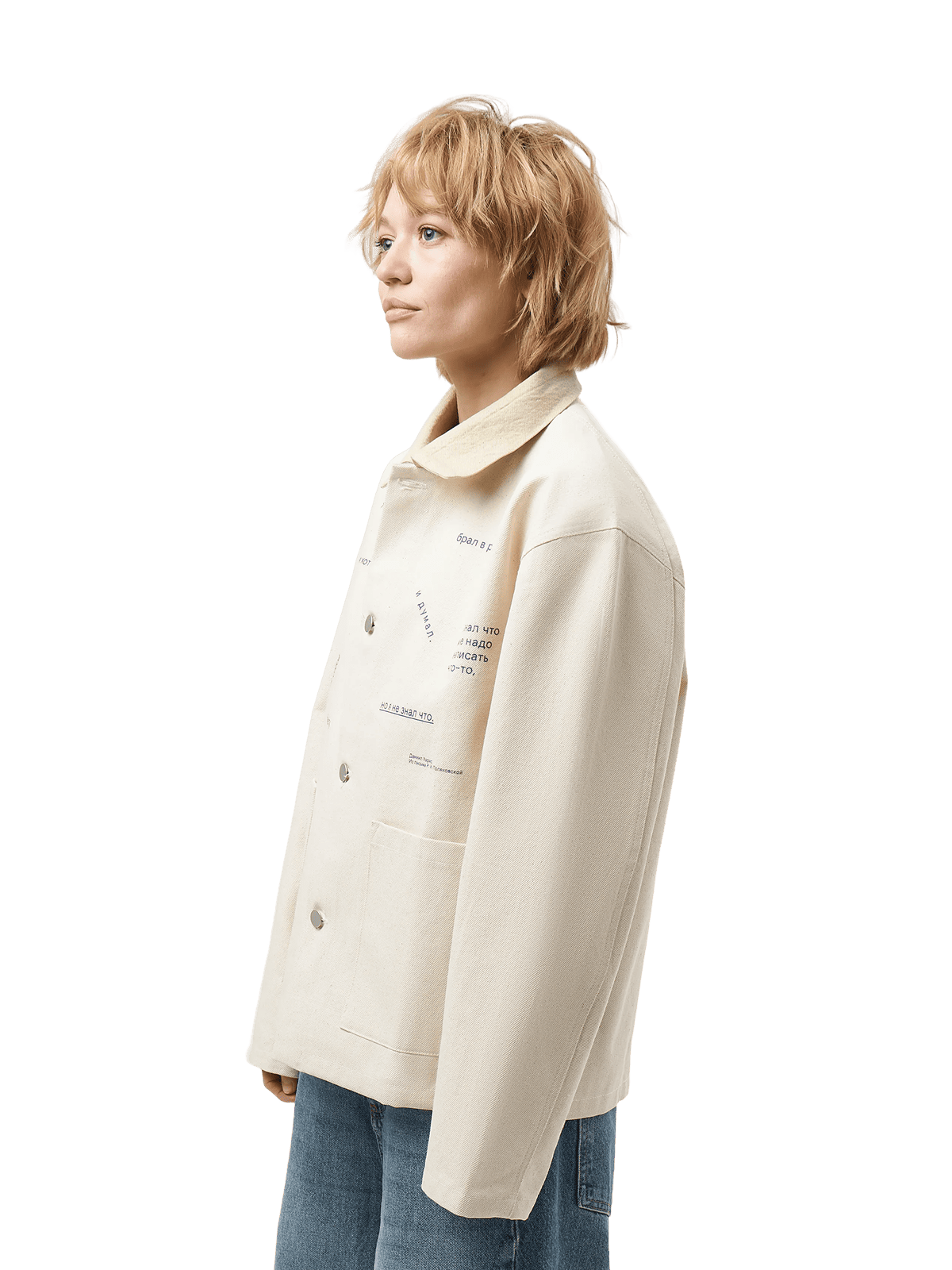 Жакет с цитатой Хармса, Точка х Полка х Liars Collective - изображение 9 из 9