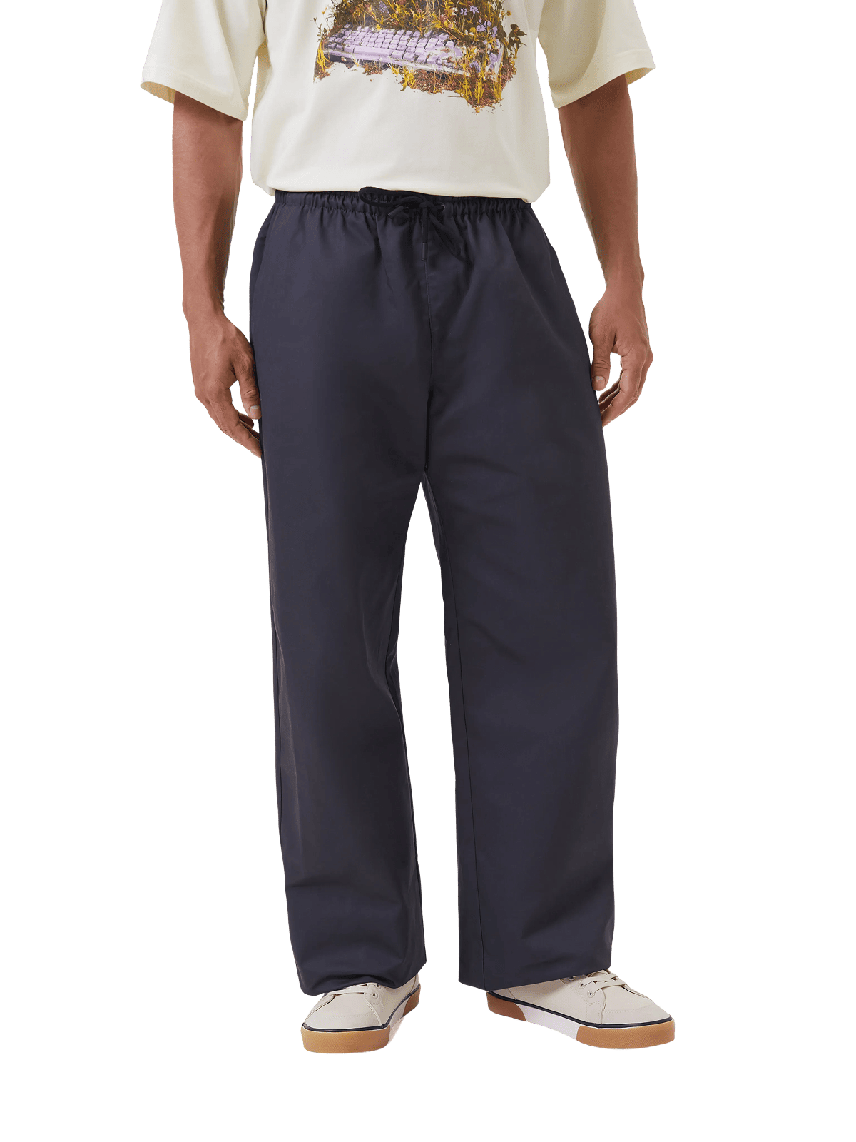 Брюки с поясом на завязках - изображение 3 из 11