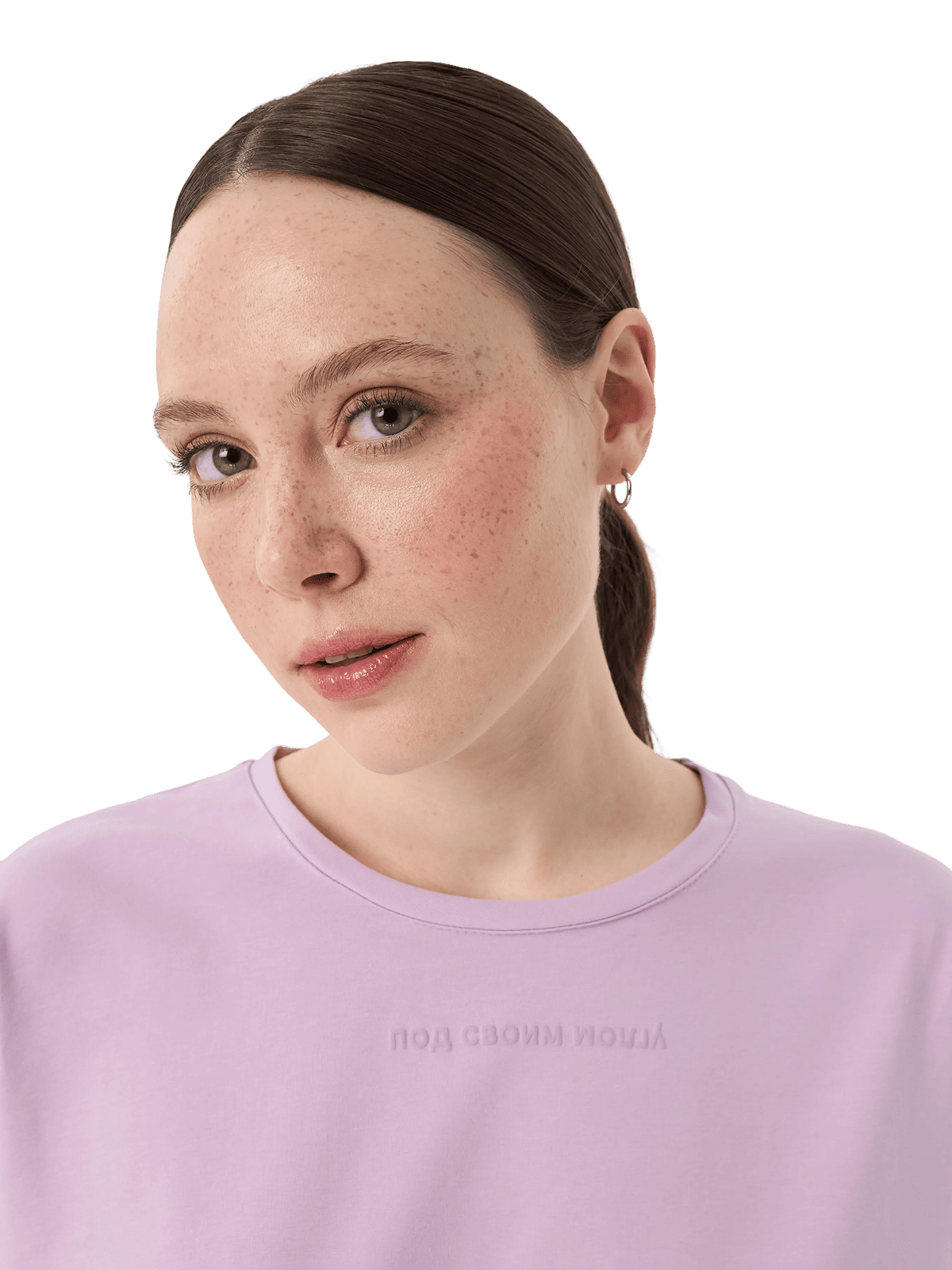 Футболка «Под своим углом», фиолетовая - изображение 5 из 7