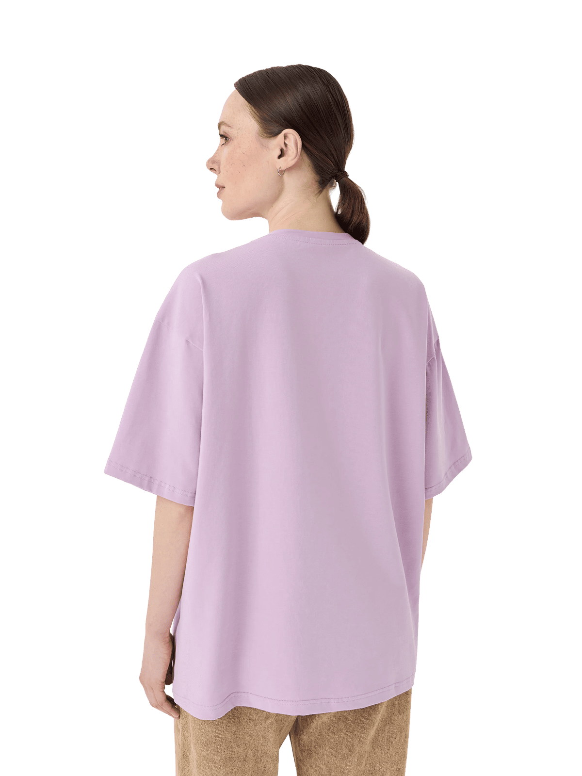 Футболка «Под своим углом», фиолетовая - изображение 6 из 7