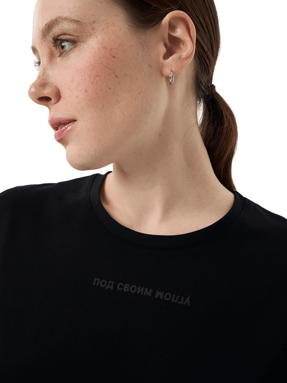 Футболка «Под своим углом», чёрная - изображение 4 из 7