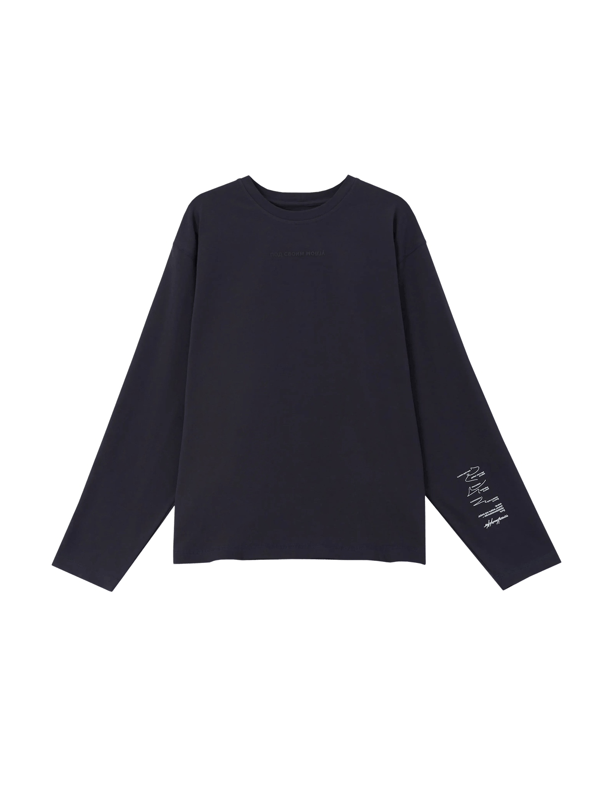 Лонгслив «Под своим углом», серый - изображение 1 из 5