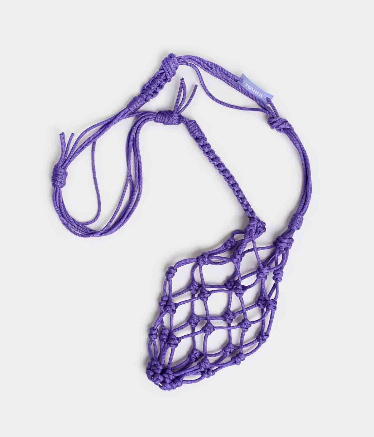 Сумка для бутылки, фиолетовая