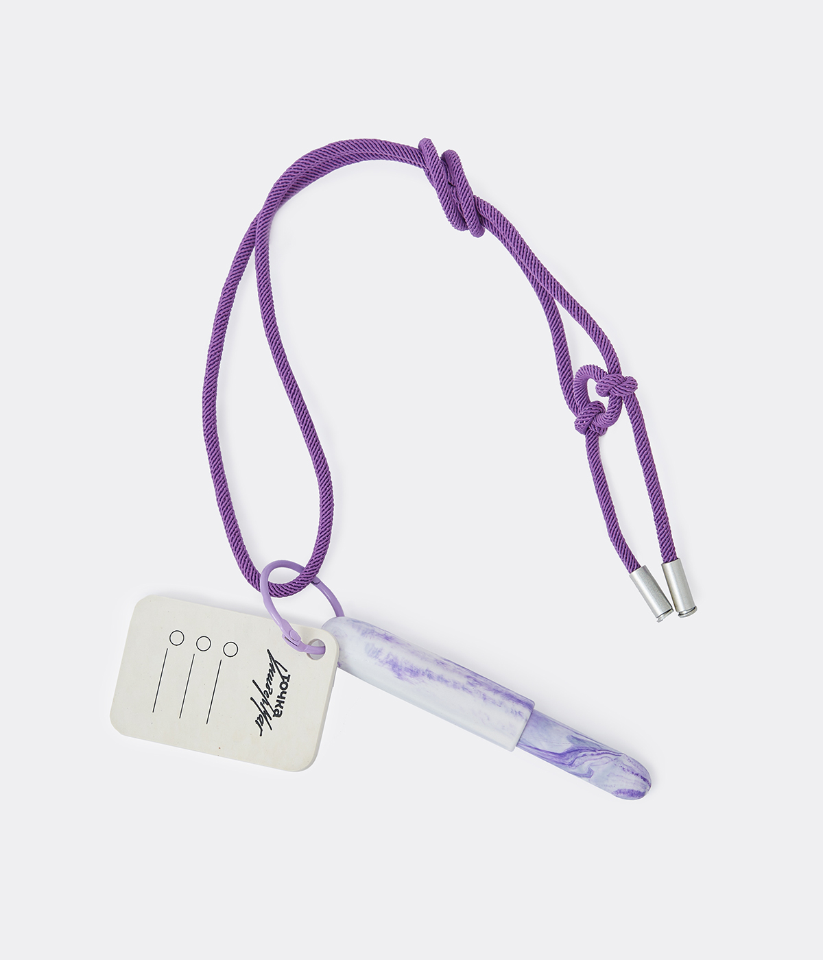 Ручка-обвес Точка х Recycle Object, фиолетовая