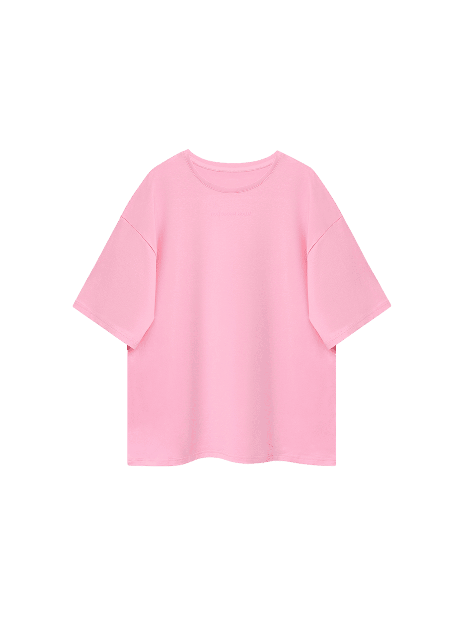 Футболка «Под своим углом», розовая