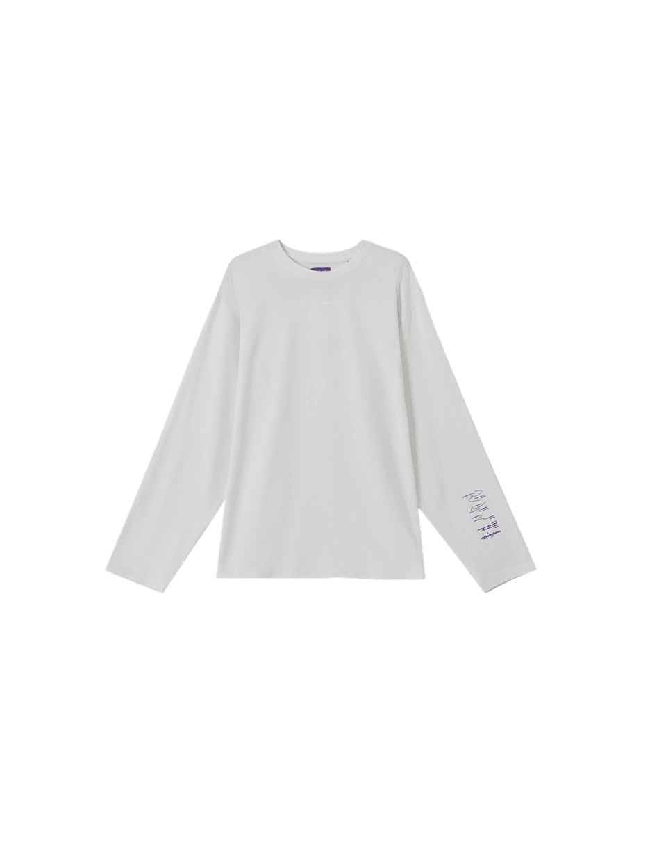 Лонгслив «Под своим углом», белый