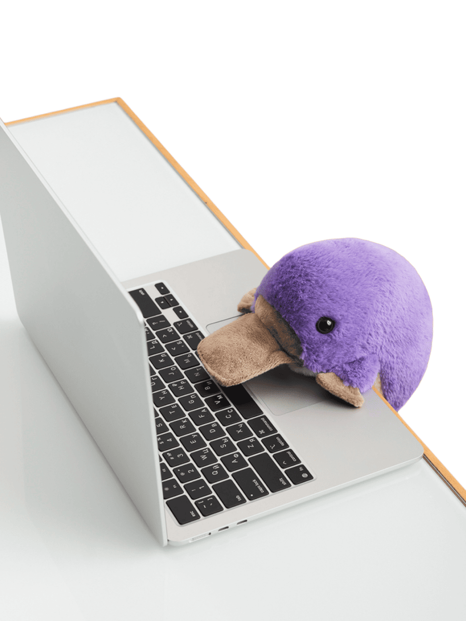 Игрушка Утконос поддерживающий