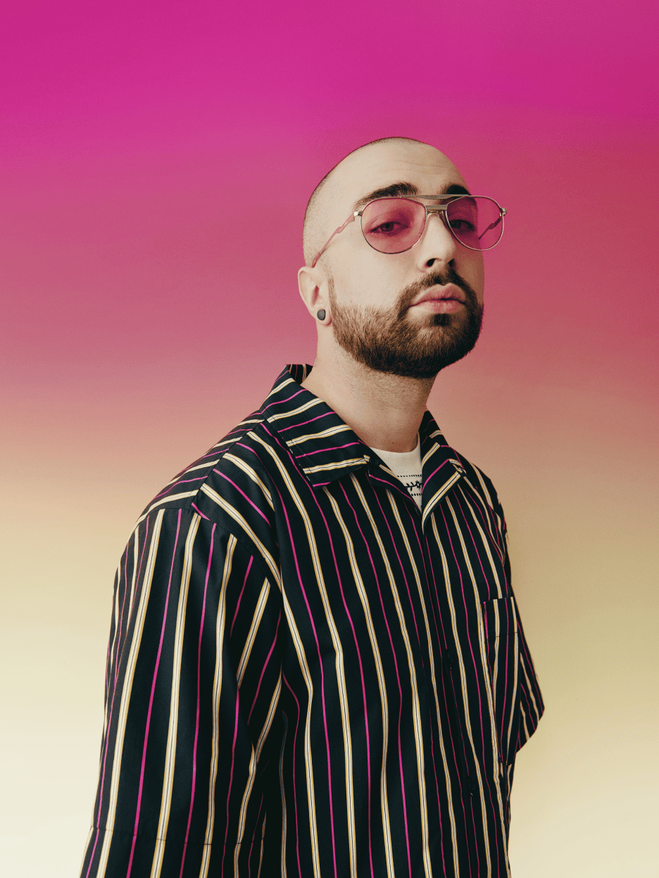 Розовые очки – Точка х Fakoshima, золотая оправа