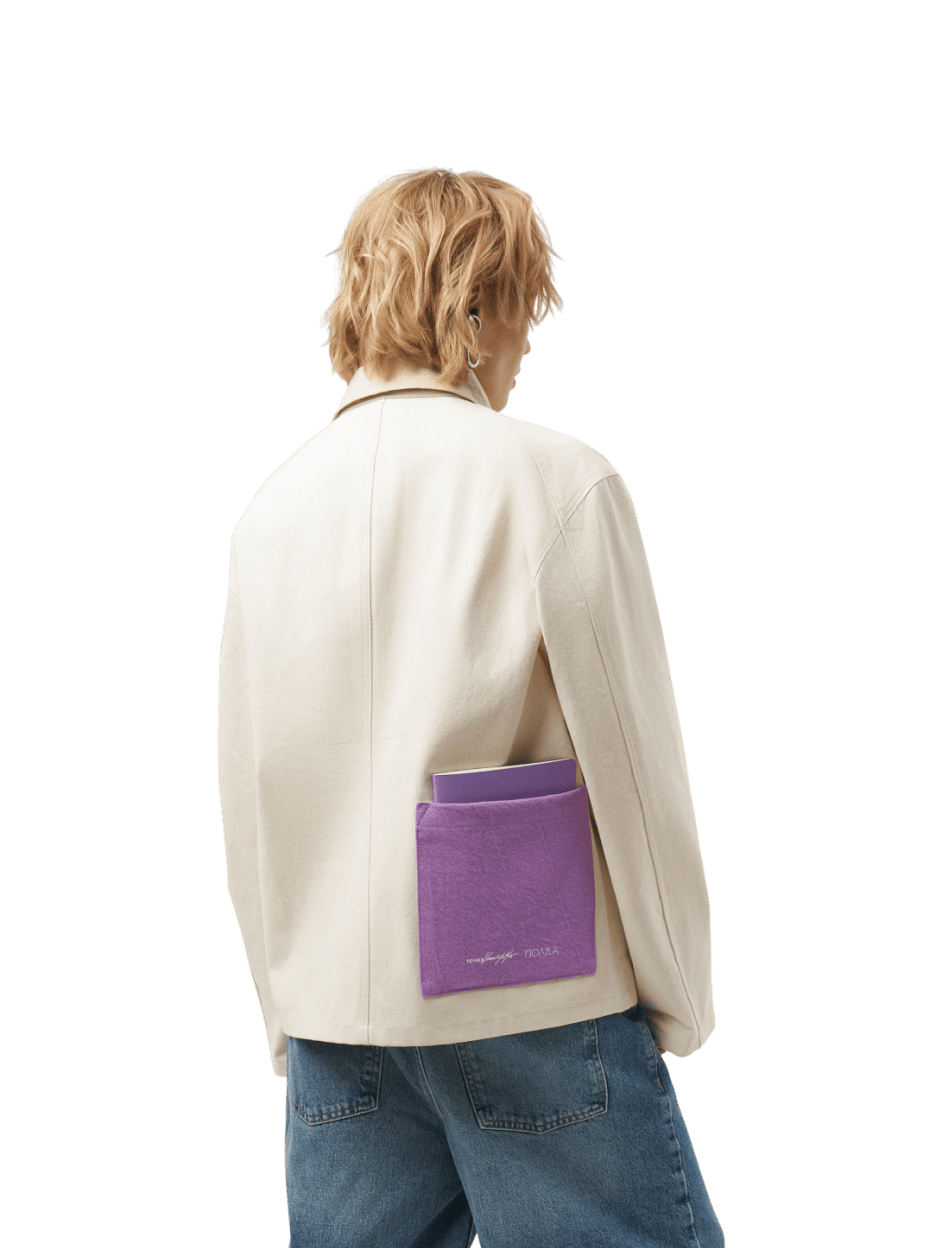 Жакет с цитатой Хармса, Точка х Полка х Liars Collective