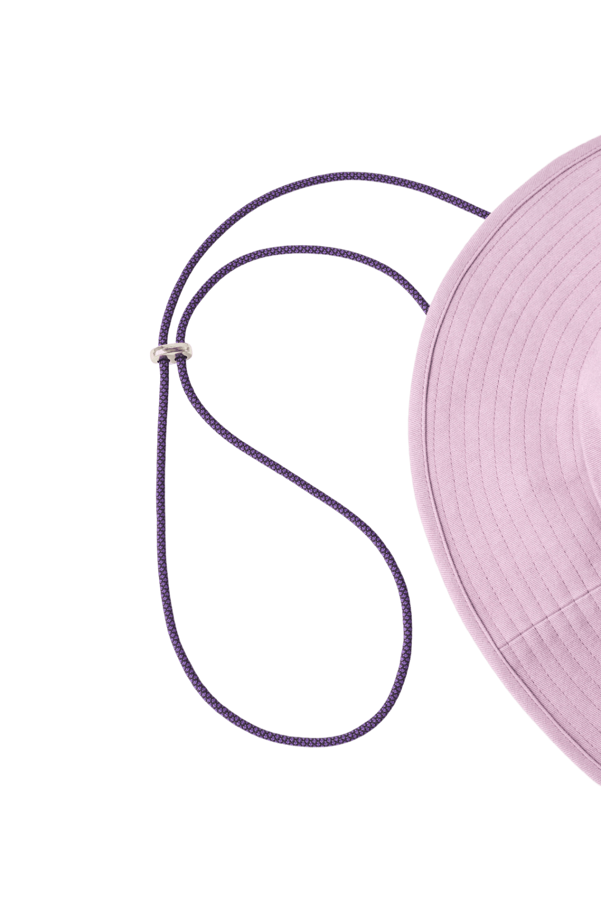 Панама Escape, розовая. Фиолетовый шнур