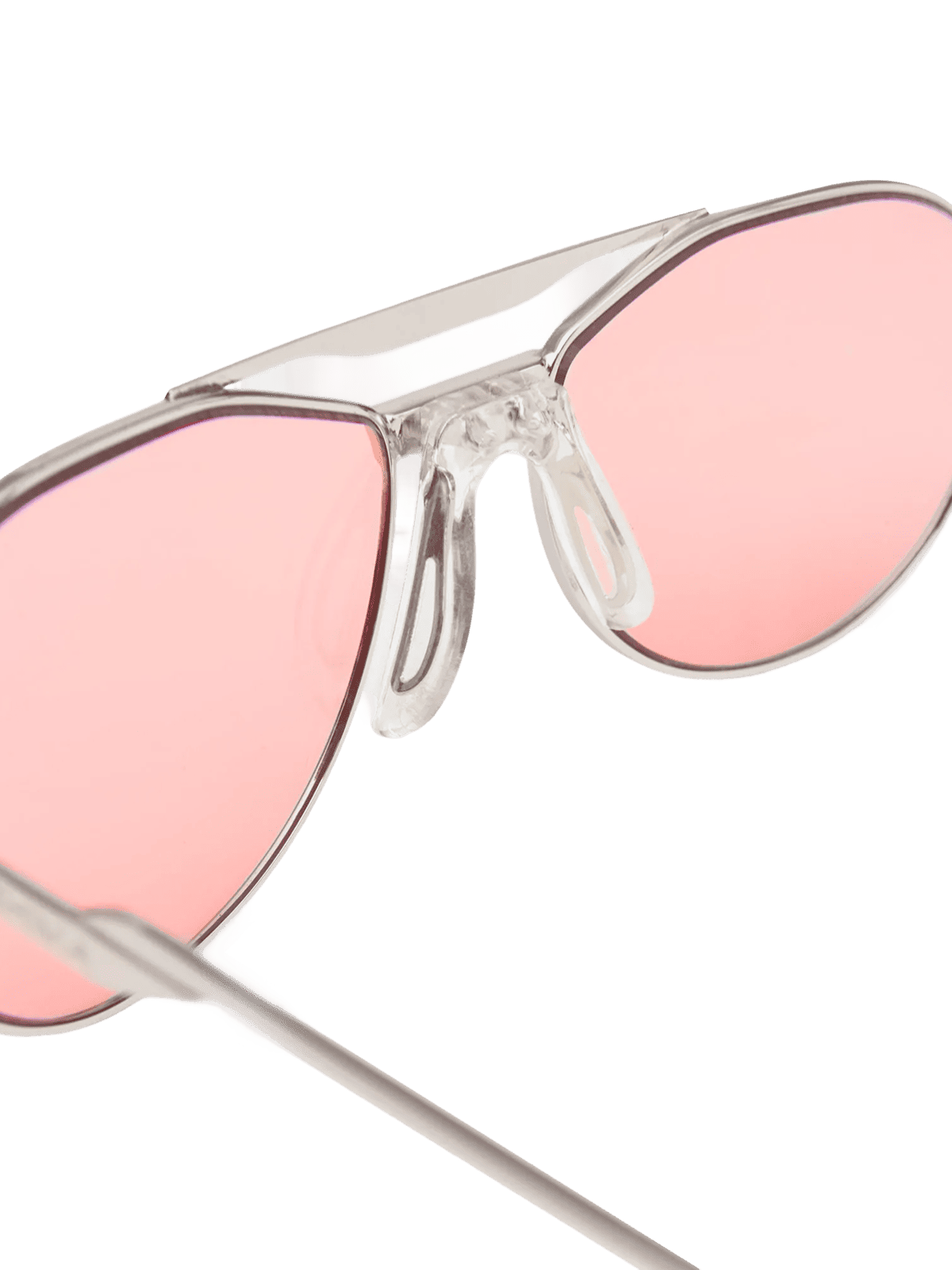 Розовые очки – Точка х Fakoshima, серебряная оправа