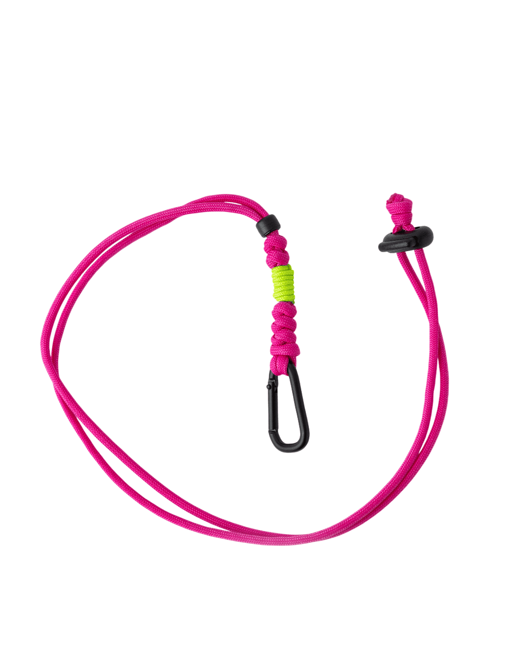 Картхолдер Дело не в деньгах, оранжевый. Розовый шнур