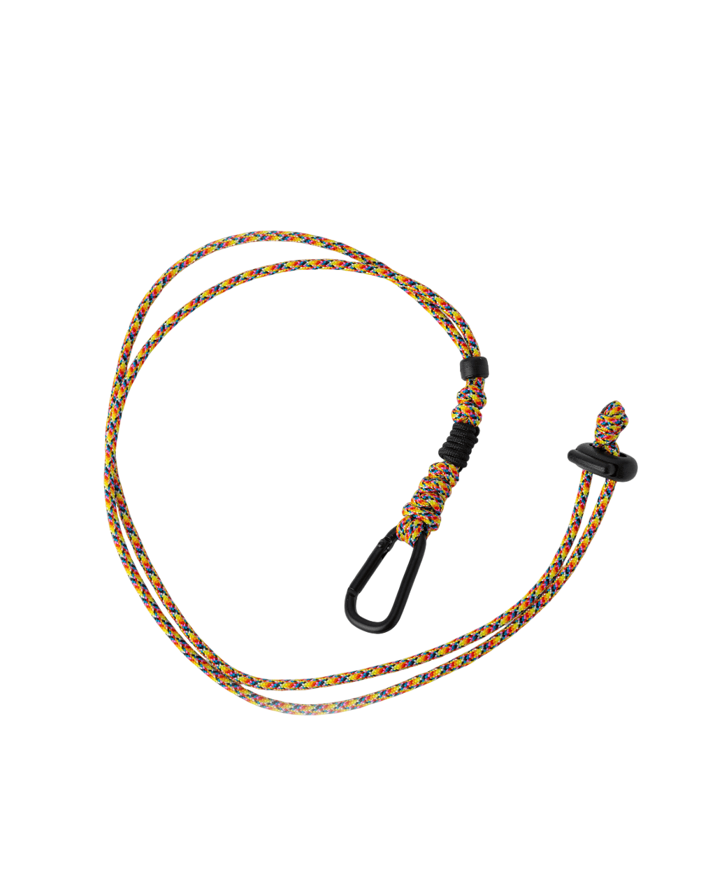 Картхолдер Дело не в деньгах, серый. Желтый шнур