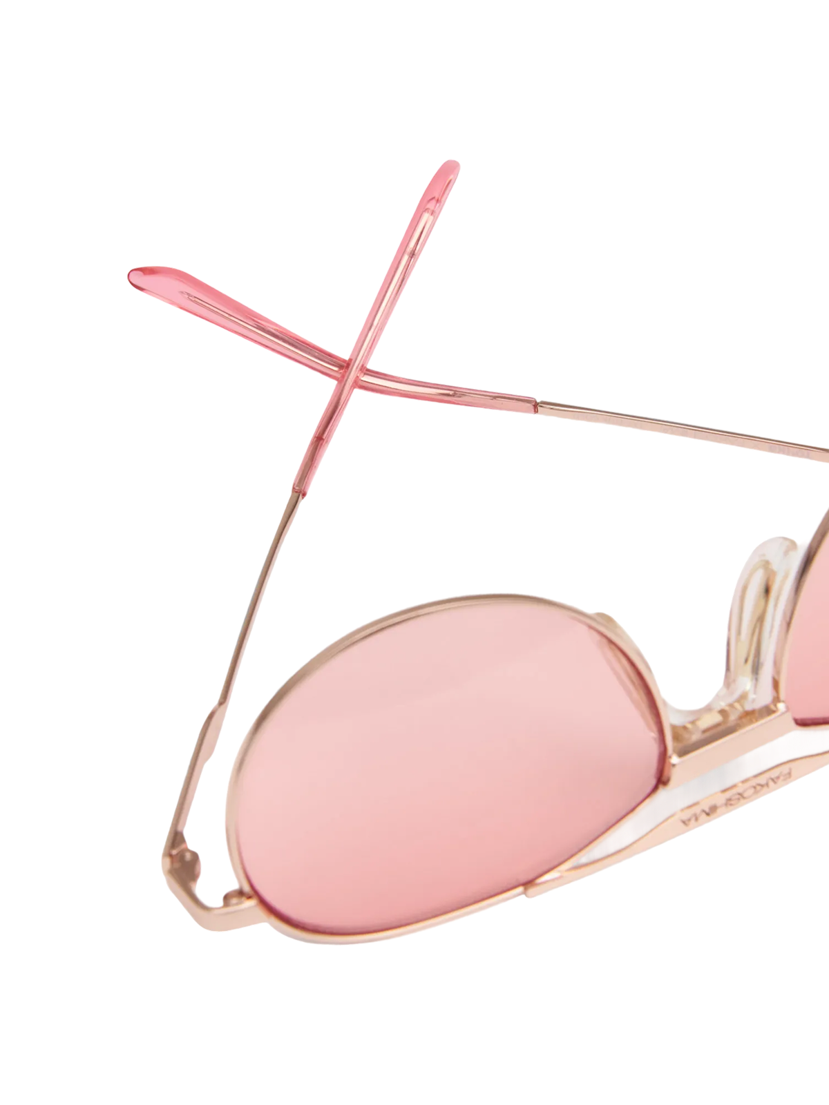 Розовые очки – Точка х Fakoshima, золотая оправа - изображение 6 из 10