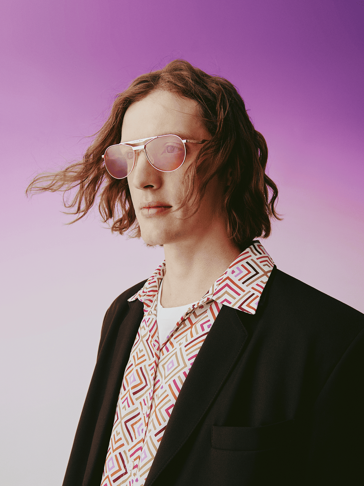 Розовые очки – Точка х Fakoshima, золотая оправа - изображение 10 из 10