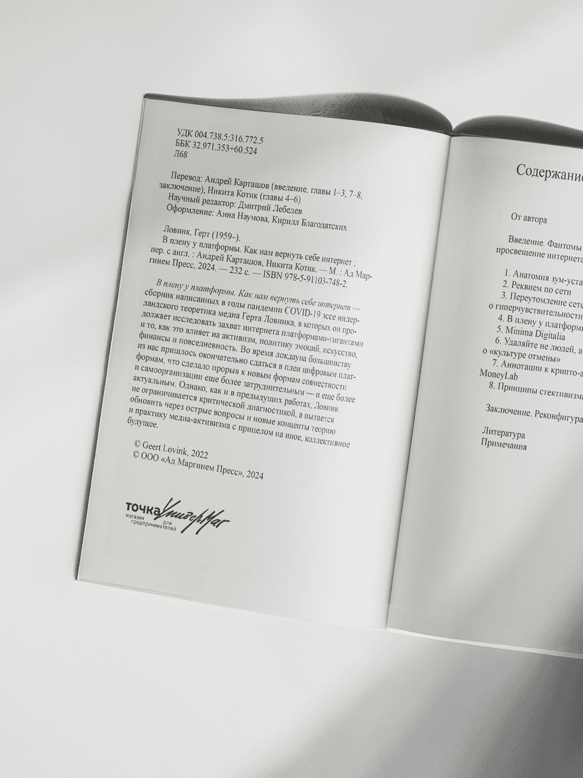 «В плену у платформы. Как нам вернуть себе интернет», Герт Ловинк - изображение 2 из 3