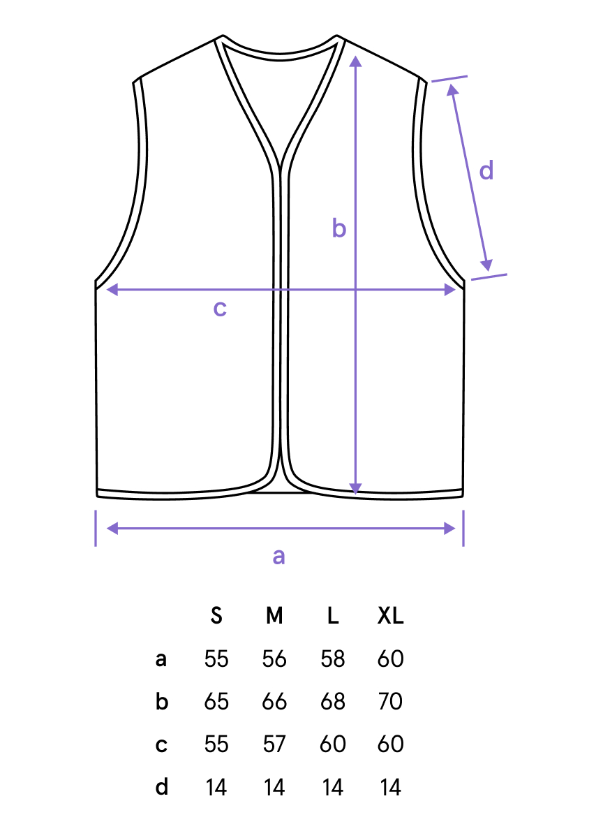 Таблица размеров