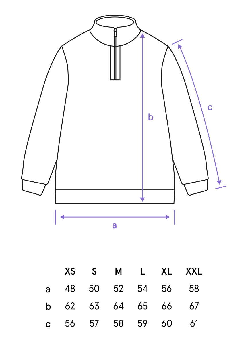 Таблица размеров